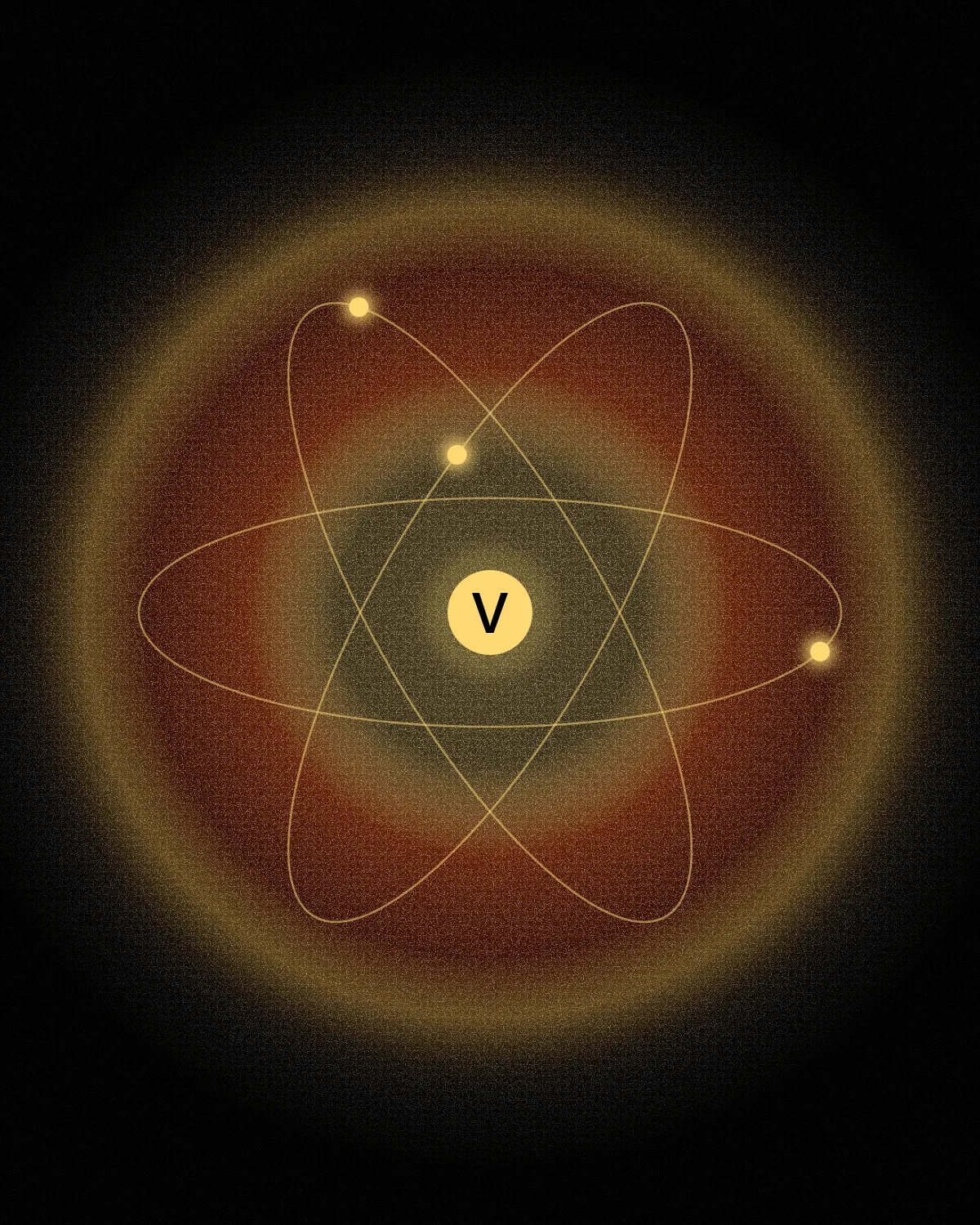 Gold orbits circling a V nucleus: valency, the power to bond